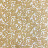 Algodón estampado FOLXA Greige claro / Camello